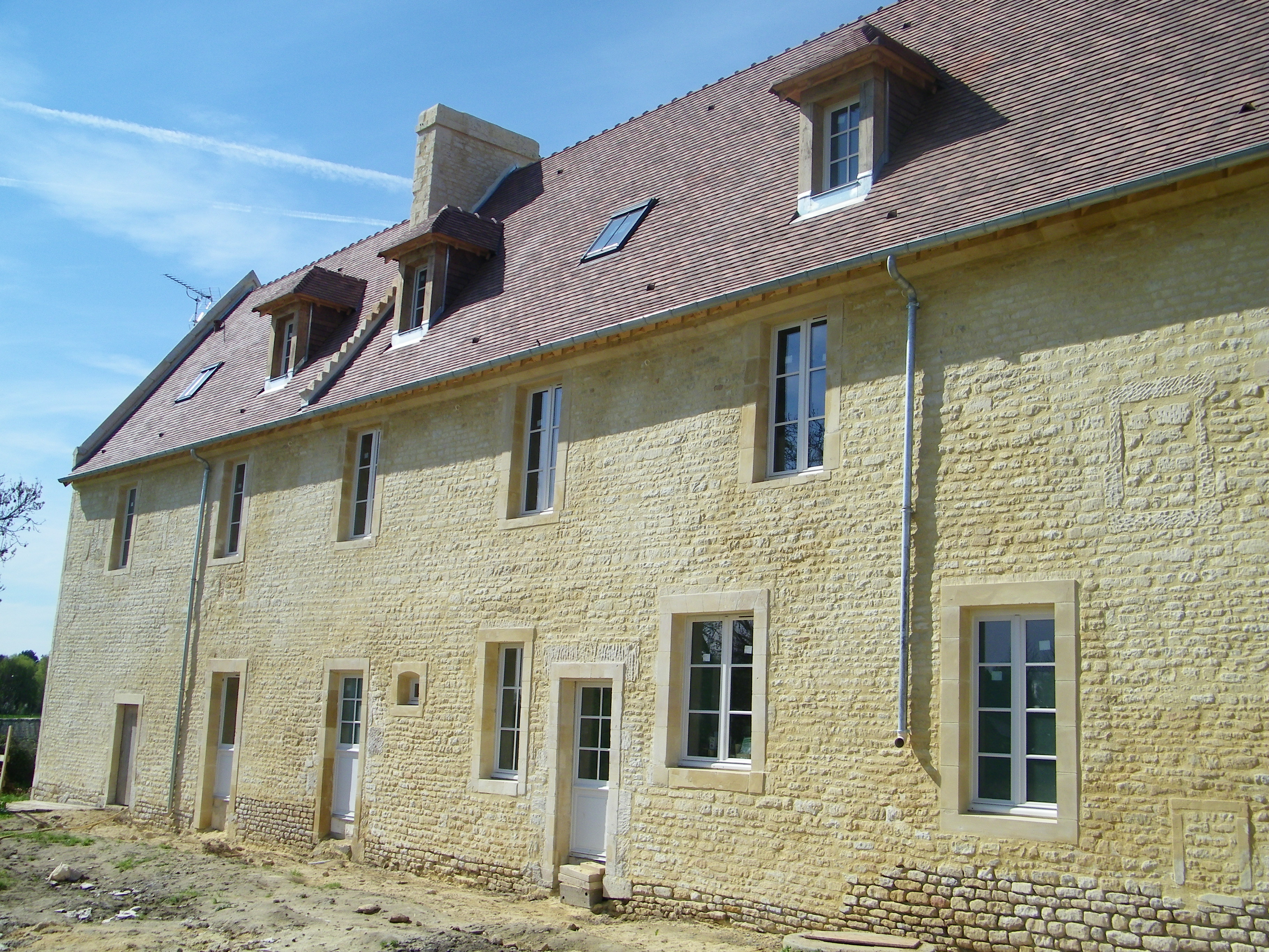 Réhabillitation de maison ancienne dans la Meuse