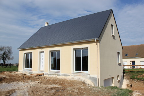 Ravalement de façade, enduit dans la Meuse